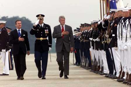 clinton and armed forces